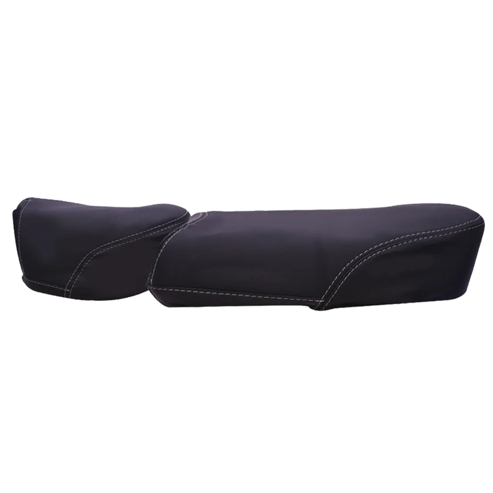 TVS XL 100 Kit Seat Cover | Color: Black | Front & Back, Two Piece