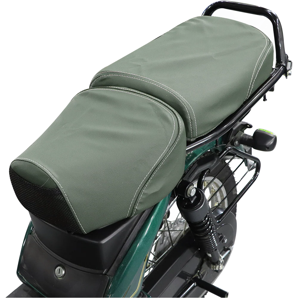 TVS XL100 Green Seat Cover Kit - Sleek and Durable Design